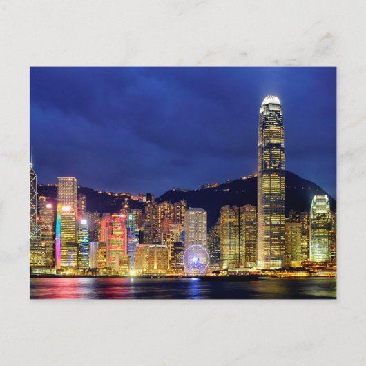 香港島 ポストカード (正面)