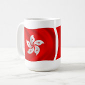 香港旗マグカップ コーヒーマグカップ (正面左)