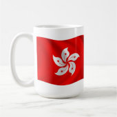 香港旗マグカップ コーヒーマグカップ (左)