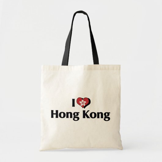 香港旗大好き トートバッグ (正面)