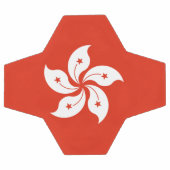 香港旗 サッカーボール (フラット)