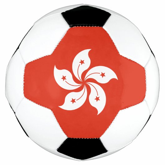 香港旗 サッカーボール (正面)