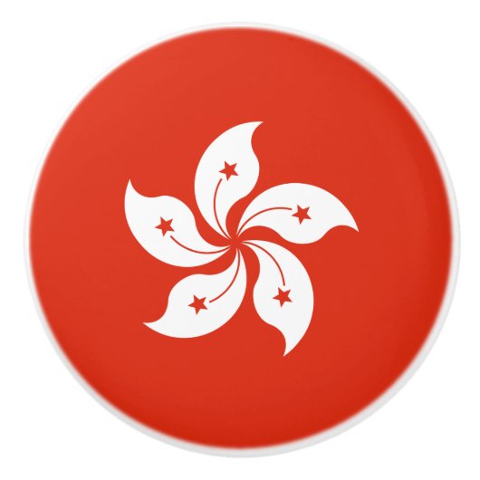 香港旗 セラミックノブ (正面)