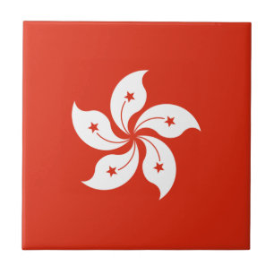 香港旗 タイル