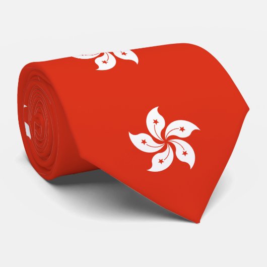 香港旗 ネクタイ (ロール)