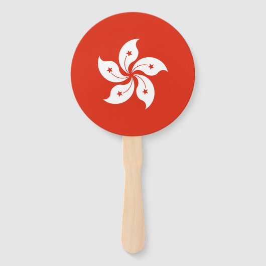香港旗 ハンドファン (正面)