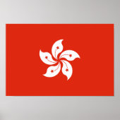 香港旗 ポスター (正面)