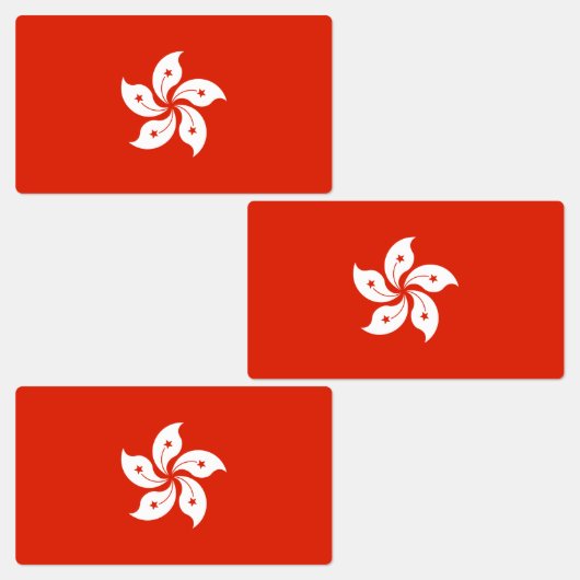 香港旗 ラベル (グループ)