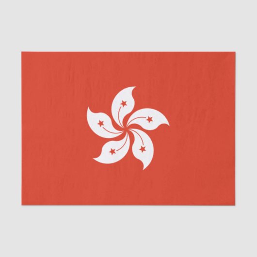 香港旗 薄葉紙 (正面)