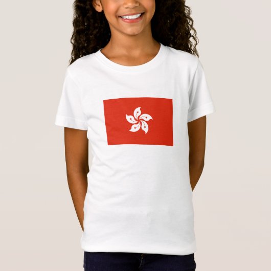 香港旗 Tシャツ (正面)
