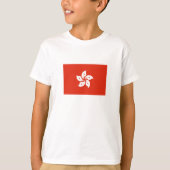香港旗 Tシャツ (正面)