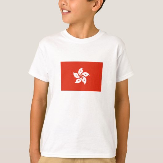 香港旗 Tシャツ (正面)