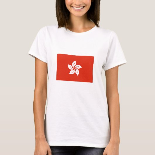 香港旗 Tシャツ (正面)