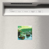 香港水タクシー抽象芸術印象主義 マグネット (インサイチュ (食洗機))