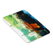 香港港中国の港のジャンク抽象芸術 マグネット (右側)