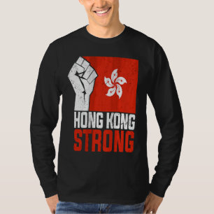 香港自由 強い民主主義を今すぐ 独立P Tシャツ