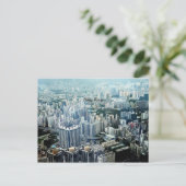 香港超高層ビル ポストカード (スタンド正面)