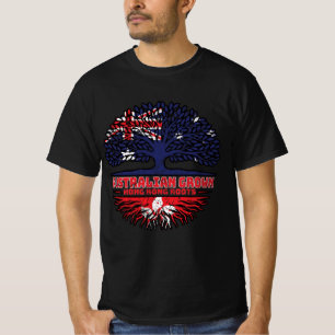 香港香港オーストラリアの木の根 Tシャツ