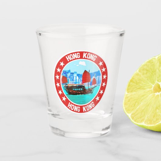 香港 ショットグラス (正面)