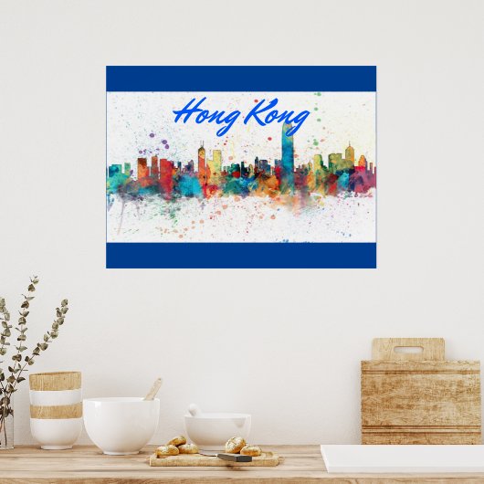 香港 ポスター (キッチン)
