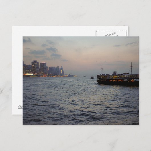 香港 ポストカード (正面/裏面)