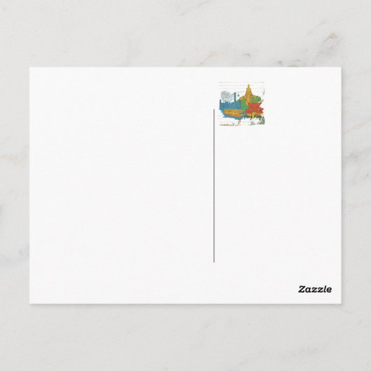 香港 ポストカード (裏面)