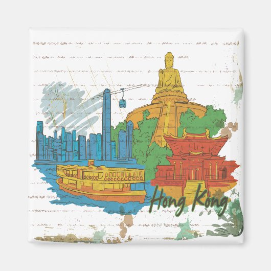 香港 マグネット (正面)