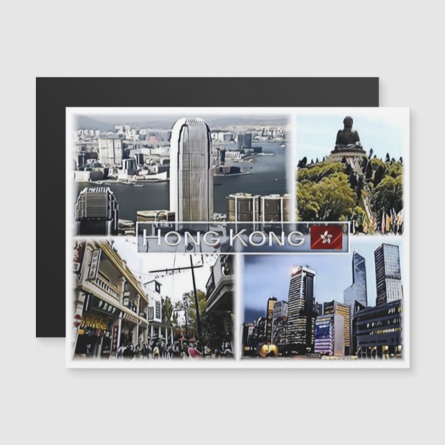 香港 – モザイク –  (正面/裏面)