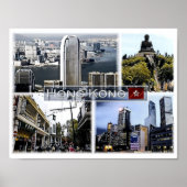 香港 – モザイク –  ポスター (正面)