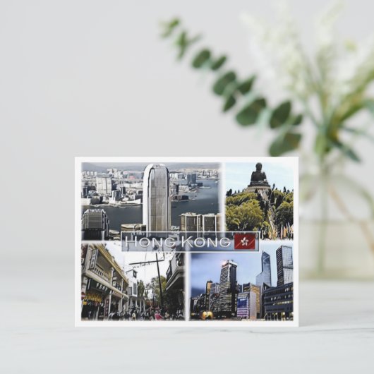 香港 – モザイク –  ポストカード (スタンド正面)
