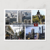 香港 – モザイク –  ポストカード (正面)