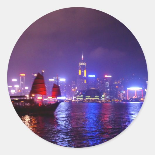 香港 ラウンドシール (正面)