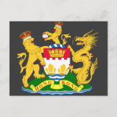 香港、中国 ポストカード (正面)