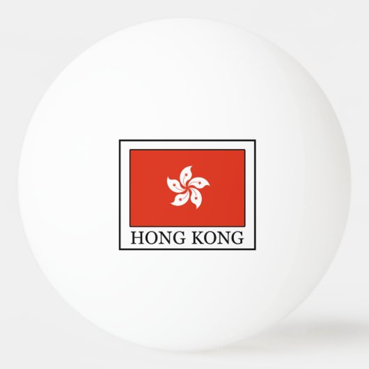 香港 卓球ボール (正面)