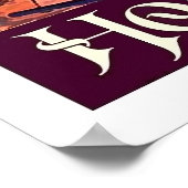 香港、市港のボート、ヴィンテージ航空 ポスター (角)