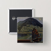 香港～東洋のリビエラ 缶バッジ (正面&裏面)