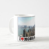香港 – 私の愛 – コーヒーマグカップ (正面左)