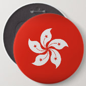 香港 缶バッジ (正面&裏面)