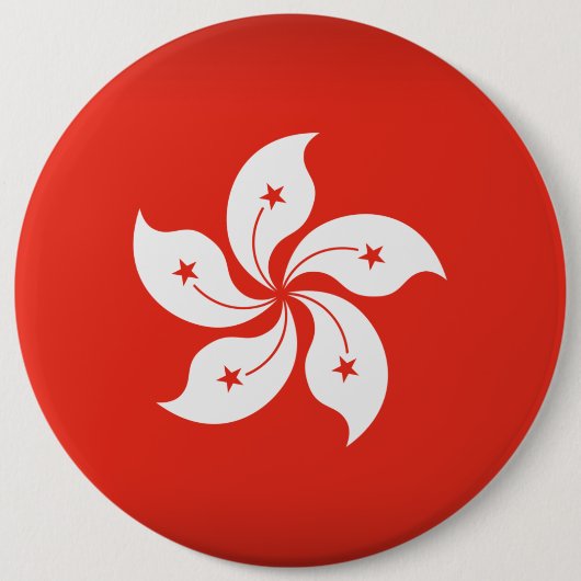 香港 缶バッジ (正面)