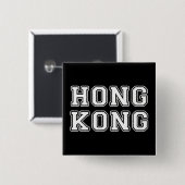 香港 缶バッジ (正面&裏面)