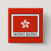 香港 缶バッジ (正面)