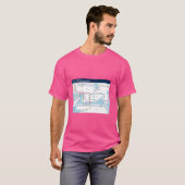香港 – 香港 – MTRシステムメトロ地図 Tシャツ (正面フル)
