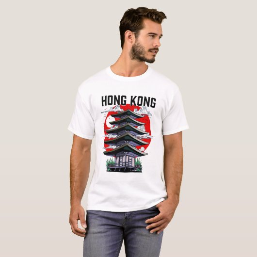 香港 Tシャツ (正面フル)
