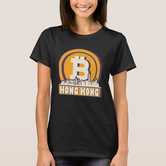 香港Bitcoinマクシマリスト Tシャツ (正面)