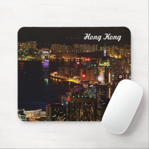 香港Nightscape旅行マウスパッド マウスパッド