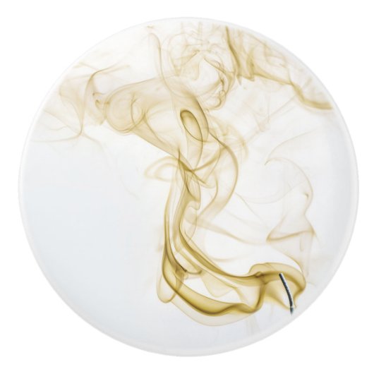 香煙セラミック引き出しキャビネットノブ セラミックノブ (正面)