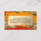 香辛料とハーブ | 金ゴールド枠 | キッチンツール 名刺 (裏面)