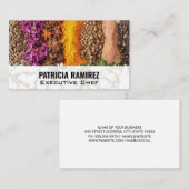 香辛料ハーブ | 料理 名刺 (正面/裏面)