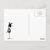 馬おもしろいとラマ漫画 ポストカード (裏面)