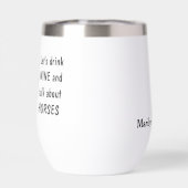 馬おもしろいについて話す (背面)